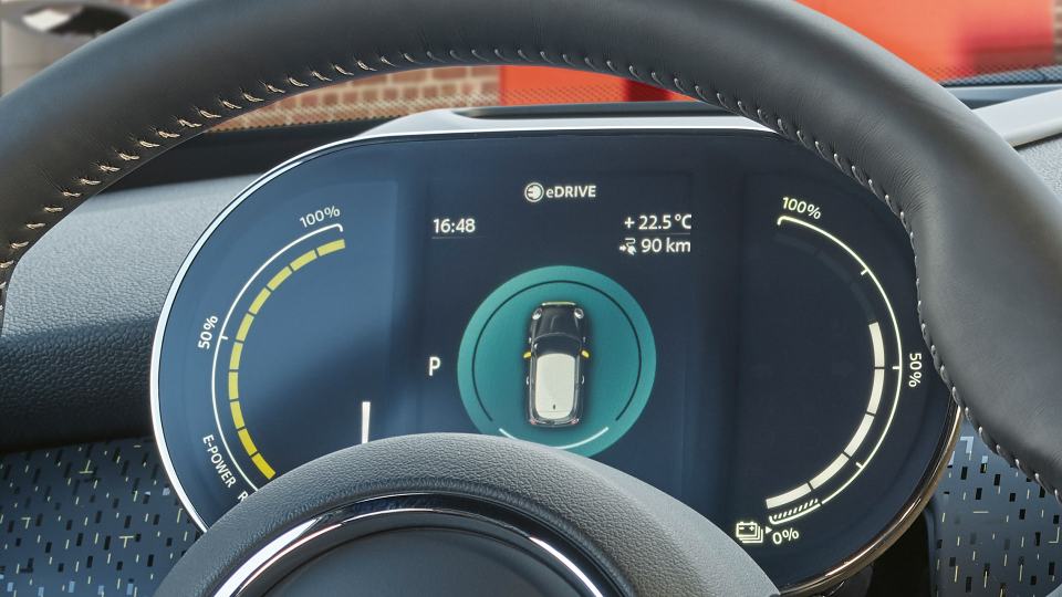 digital instrument cluster mini electric