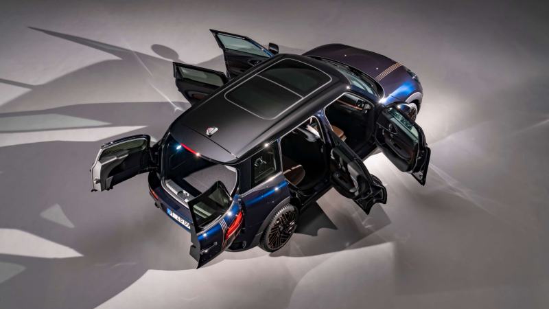 MINI Clubman Final Edition khas dengan pintu belakangnya.