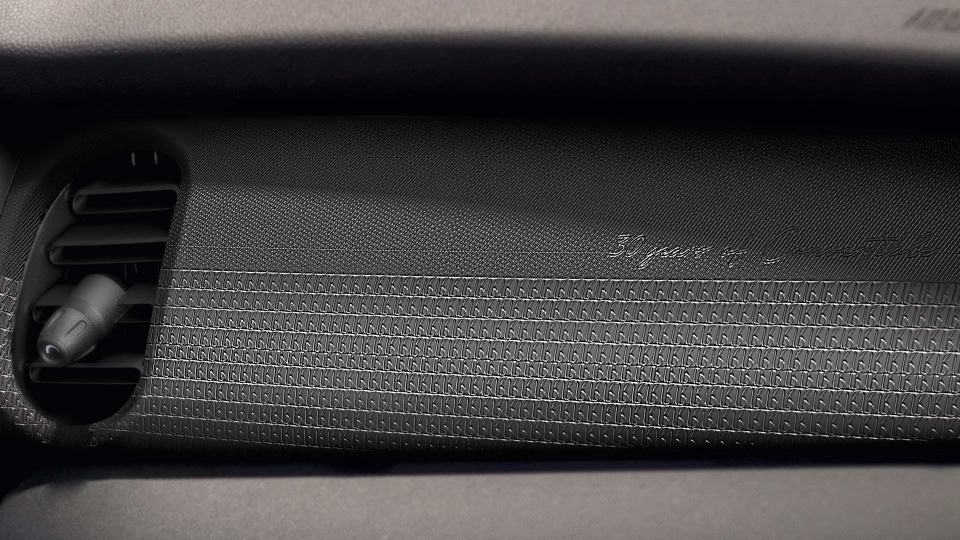 Motif dashboard MINI Cooper Special Edition.